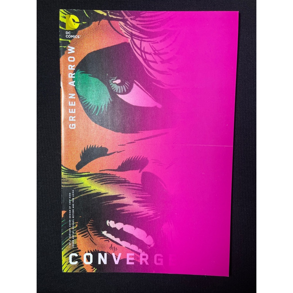 Green Arrow Convergence 2 Variant Cover‎ DC Comics Comic Book 2015